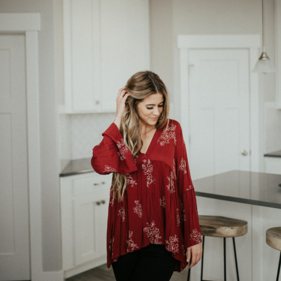 Boho Baby in Red - Picture 3 of 4